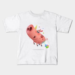 Piggy unicorn Kids T-Shirt